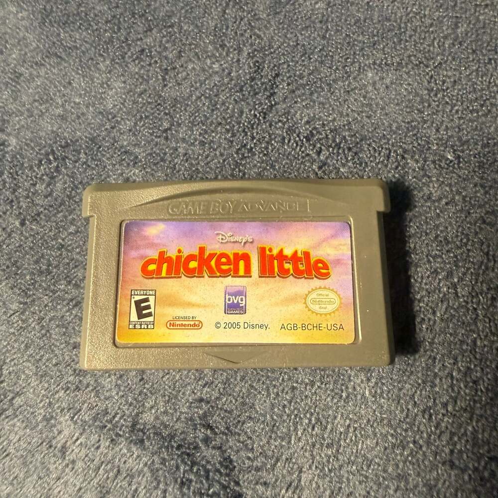 Disney's Chicken Little Game Boy Advance GBA Cartridge